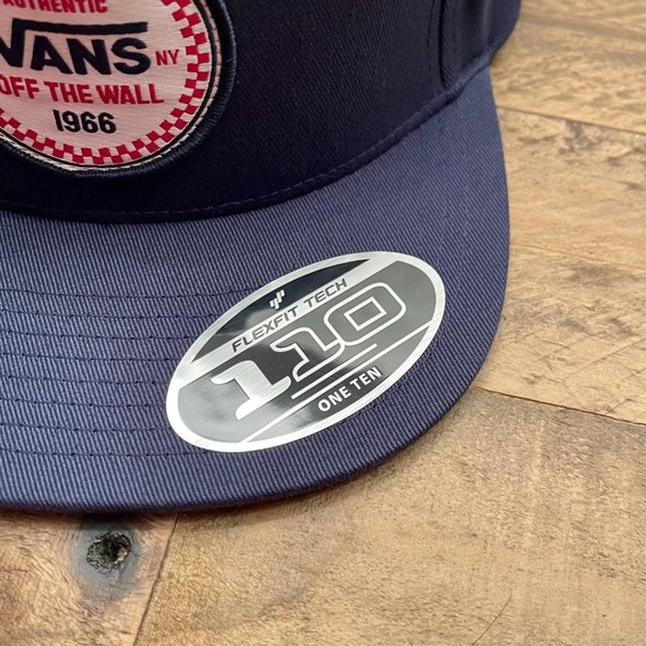 VANS Men's Checker 66 Flex Fit 110 Snap Back Hat OS - Picture 9 of 11